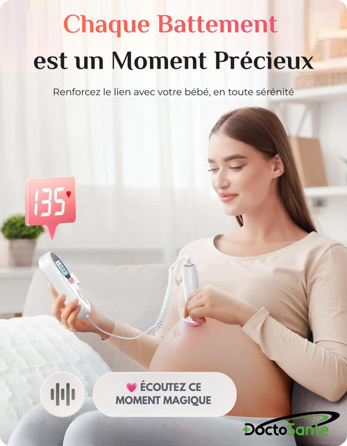 Doppler fœtal – Un moment d’écoute privilégié avec bébé