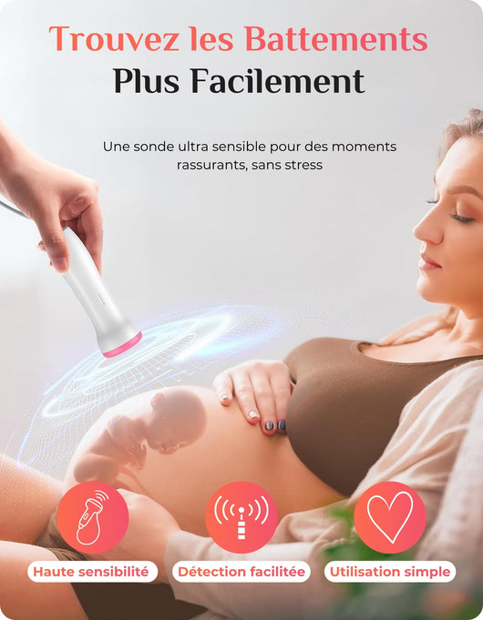 Doppler fœtal – Un moment d’écoute privilégié avec bébé
