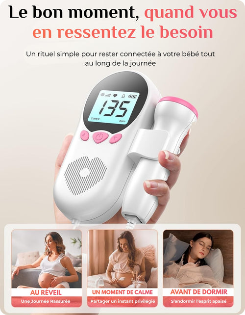 Doppler fœtal – Un moment d’écoute privilégié avec bébé