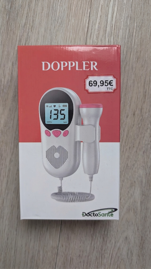 Doppler fœtal – Un moment d’écoute privilégié avec bébé